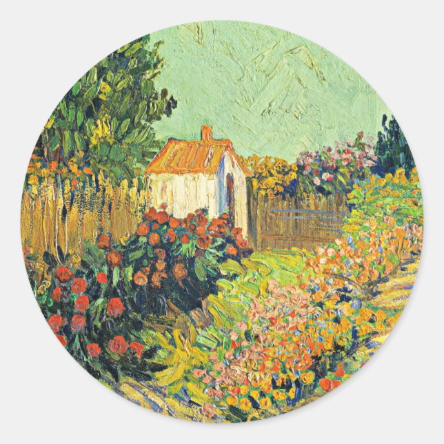 Van Gogh - Landscape, 1925-1928 Classic Round Sticker (Front)
