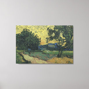 Van Gogh Landscape at Twilight Canvas Print