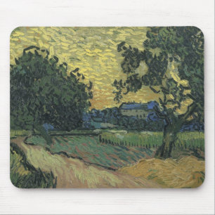 Van Gogh Landscape at Twilight Mouse Mat