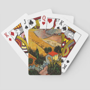 Van Gogh - Landscape House Ploughman Playing Cards