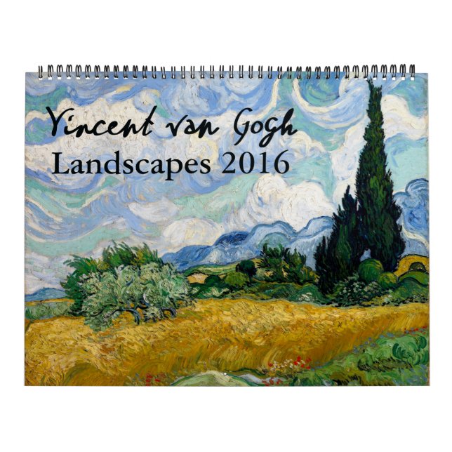 Van Gogh Landscape Painting Calendar (Cover)