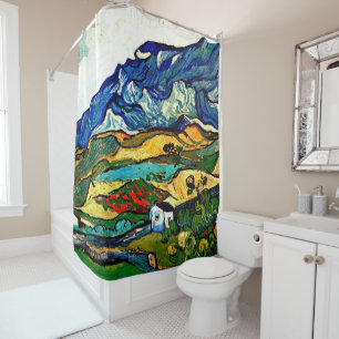Van Gogh - Les Alpilles Shower Curtain