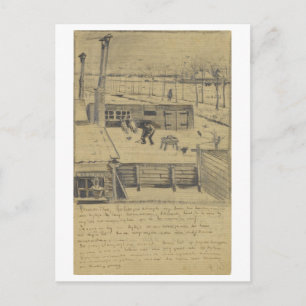 Van Gogh Letter Sketch 330 Postcard