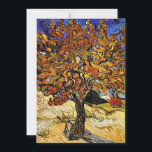 Van Gogh - Mulberry Tree, fine art Card<br><div class="desc">Mulberry Tree,  fine art landscape painting by Vincent van Gogh</div>