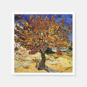 Van Gogh - Mulberry Tree, fine art Napkin