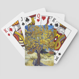 Van Gogh Mulberry Tree Masterpiece Art Playing Cards