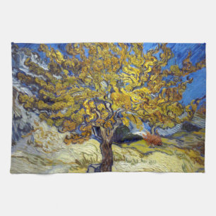 Van Gogh Mulberry Tree Masterpiece Art Tea Towel