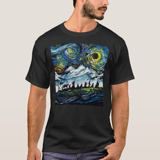 van Gogh Never Met The Fellowship  Classic T-Shirt (Front)