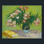 Van Gogh Oleanders Floral Painting Poster<br><div class="desc">Vincent Van Gogh  (30 March 1853 – 29 July 1890) was an influential Dutch post-impressionist painter.  This painting is Oleanders.</div>
