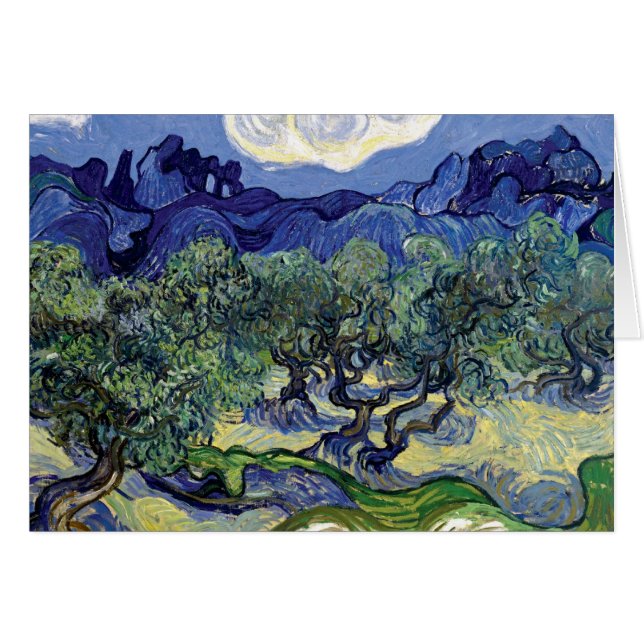 Van Gogh - Olive Trees In A Mountainous Landscape (Front Horizontal)