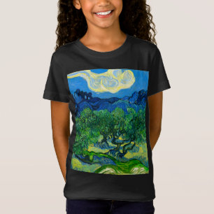 Van Gogh Olive Trees in a Mountainous Landscape T-Shirt
