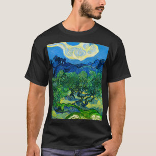 Van Gogh Olive Trees in a Mountainous Landscape T-Shirt