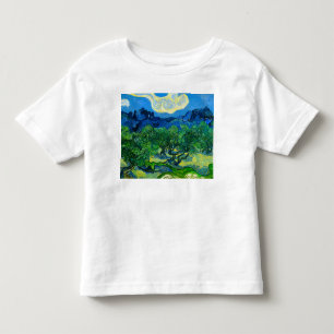 Van Gogh Olive Trees in a Mountainous Landscape Toddler T-Shirt