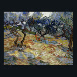 Van Gogh - Olive Trees Poster<br><div class="desc">Olive Trees by Vincent Van Gogh. For more poster-ready images from Zedign Art Series Book 36 "Vincent Van Gogh - Paintings & Drawings Vol 1",  visit https://books.zedign.com/zas/36.html</div>