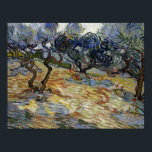 Van Gogh - Olive Trees Poster<br><div class="desc">Olive Trees by Vincent Van Gogh. For more poster-ready images from Zedign Art Series Book 36 "Vincent Van Gogh - Paintings & Drawings Vol 1",  visit https://books.zedign.com/zas/36.html</div>
