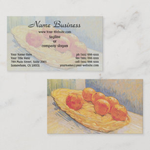 Van Gogh Oranges - Classic Still Life Art Business Card