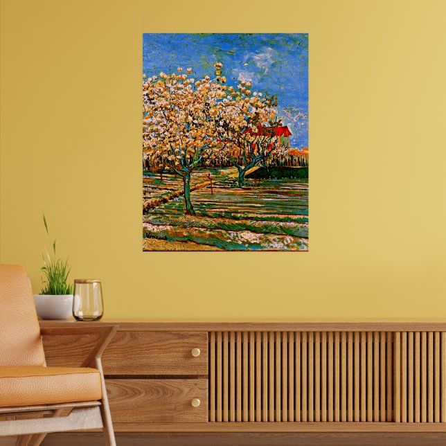Van Gogh - Orchard in Blossom Poster (Living Room 2)