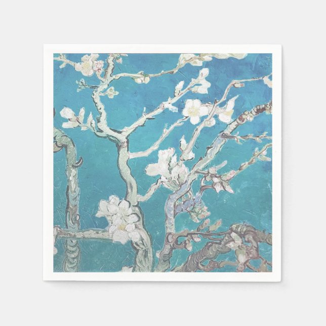 Van Gogh Painting Almond Blossom Napkin (Front)