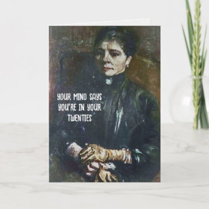 Van Gogh Painting Birthday Humour Card