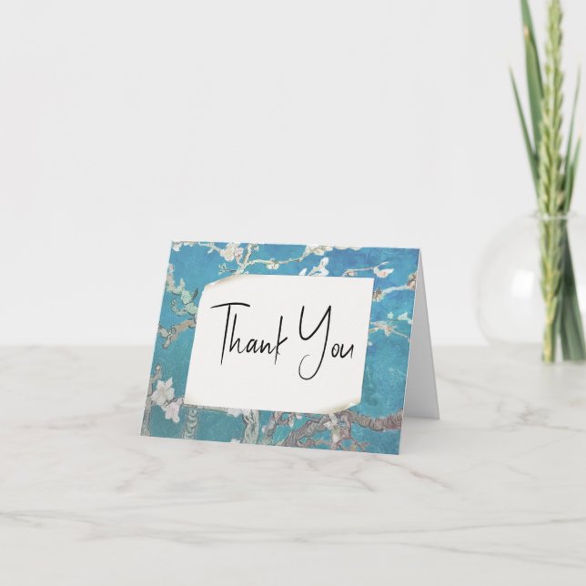 Van Gogh Painting Thank You  Card (Front)