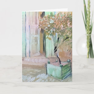 Van Gogh Painting Thank You  Card