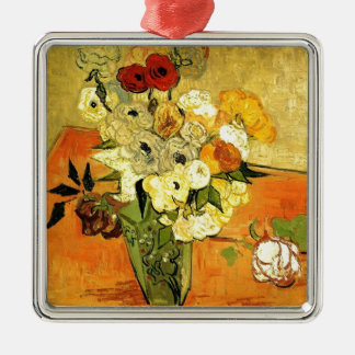 Van Gogh Painting Whimsical Blossoms Flowers Vines Metal Tree Decoration