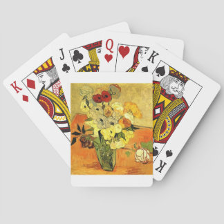 Van Gogh Painting Whimsical Blossoms Flowers Vines Playing Cards