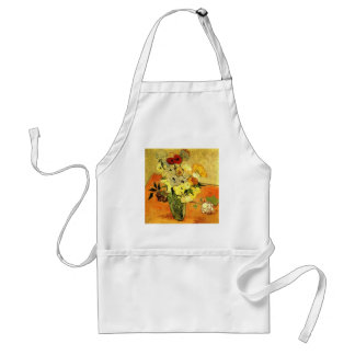 Van Gogh Painting Whimsical Blossoms Flowers Vines Standard Apron