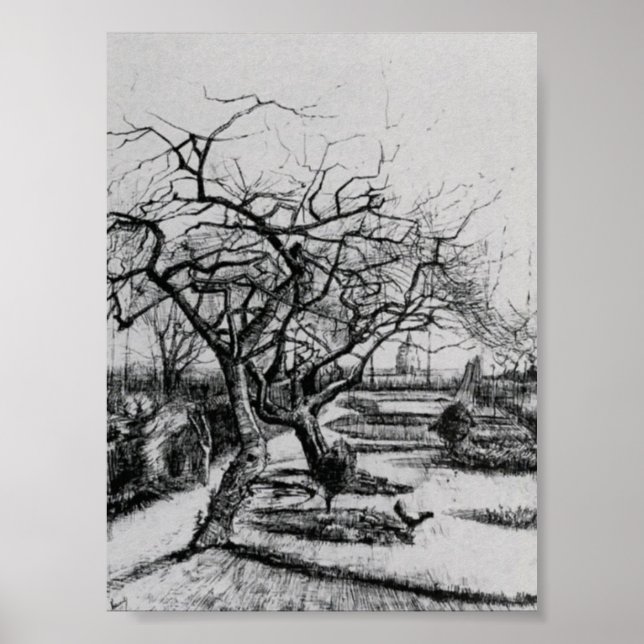 Van Gogh - Parsonage Garden Poster (Front)