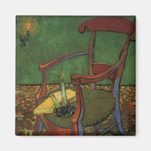 Van Gogh Paul Gauguin's Armchair, Vintage Art Magnet