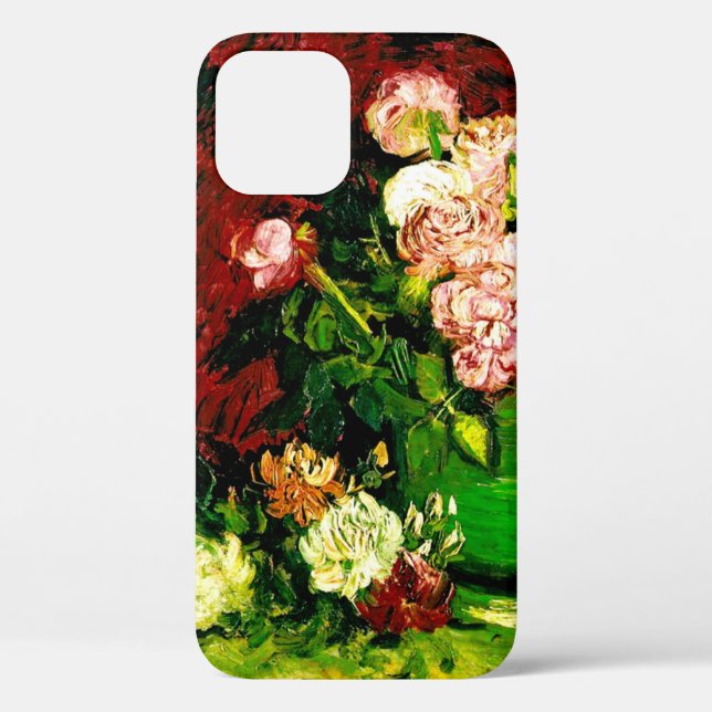 Van Gogh Peonies and Roses Case-Mate iPhone Case (Back)