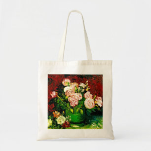 Van Gogh Peonies and Roses Tote Bag