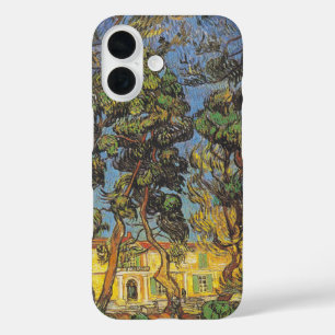 Van Gogh Pine Trees - Classic Garden Art iPhone 16 Case