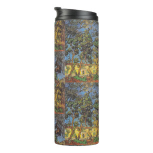 Van Gogh Pine Trees - Classic Garden Art Thermal Tumbler