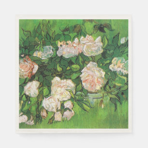 Van Gogh - Pink Roses Napkin