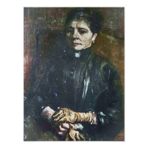 Van Gogh Portrait of a Woman Seated Photo Print