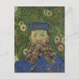 Van Gogh | Portrait of Postman Joseph Roulin  II Announcement Postcard