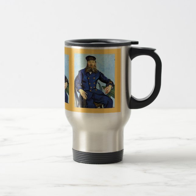 Van Gogh - Postman Joseph Roulin Travel Mug (Right)