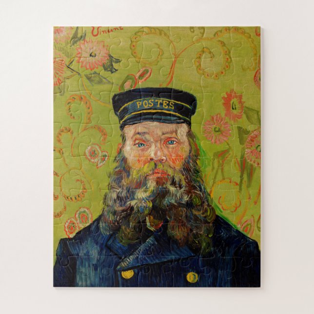 Van Gogh Postman Portrait Painting Old Antique Art Jigsaw Puzzle (Vertical)