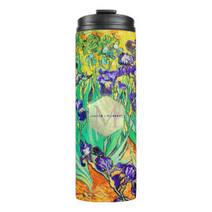 Van Gogh Purple Irises, St. Remy Thermal Tumbler