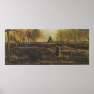Van Gogh - Rectory garden in Nuenen Poster