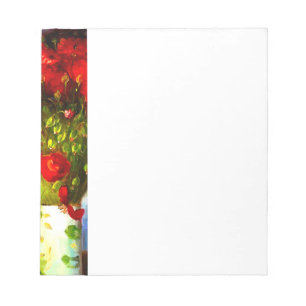 Van Gogh Red Poppies Notepad