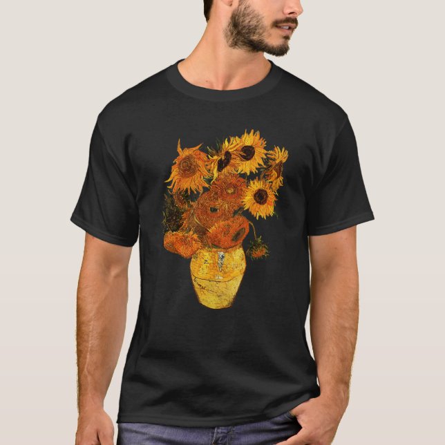 Van Gogh retro T-Shirt (Front)