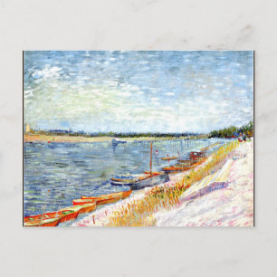 Van Gogh - River Landscape Postcard