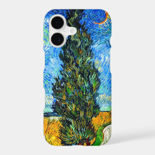 Van Gogh Road with Cypress and Star