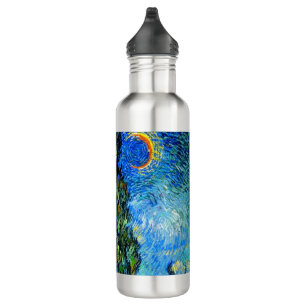 Van Gogh Road with Cypress and Star 710 Ml Water Bottle