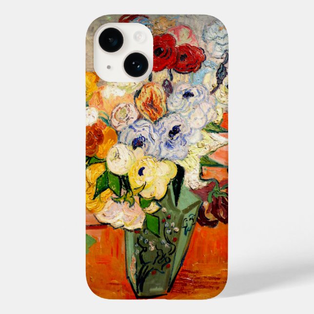 Van Gogh Roses and Anemones Case-Mate iPhone Case (Back)