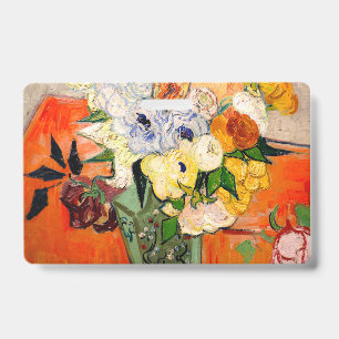 Van Gogh Roses and Anemones ID Badge