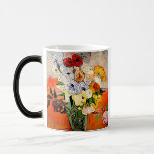 Van Gogh Roses and Anemones Magic Mug