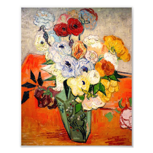 Van Gogh Roses and Anemones Photo Print (Front)